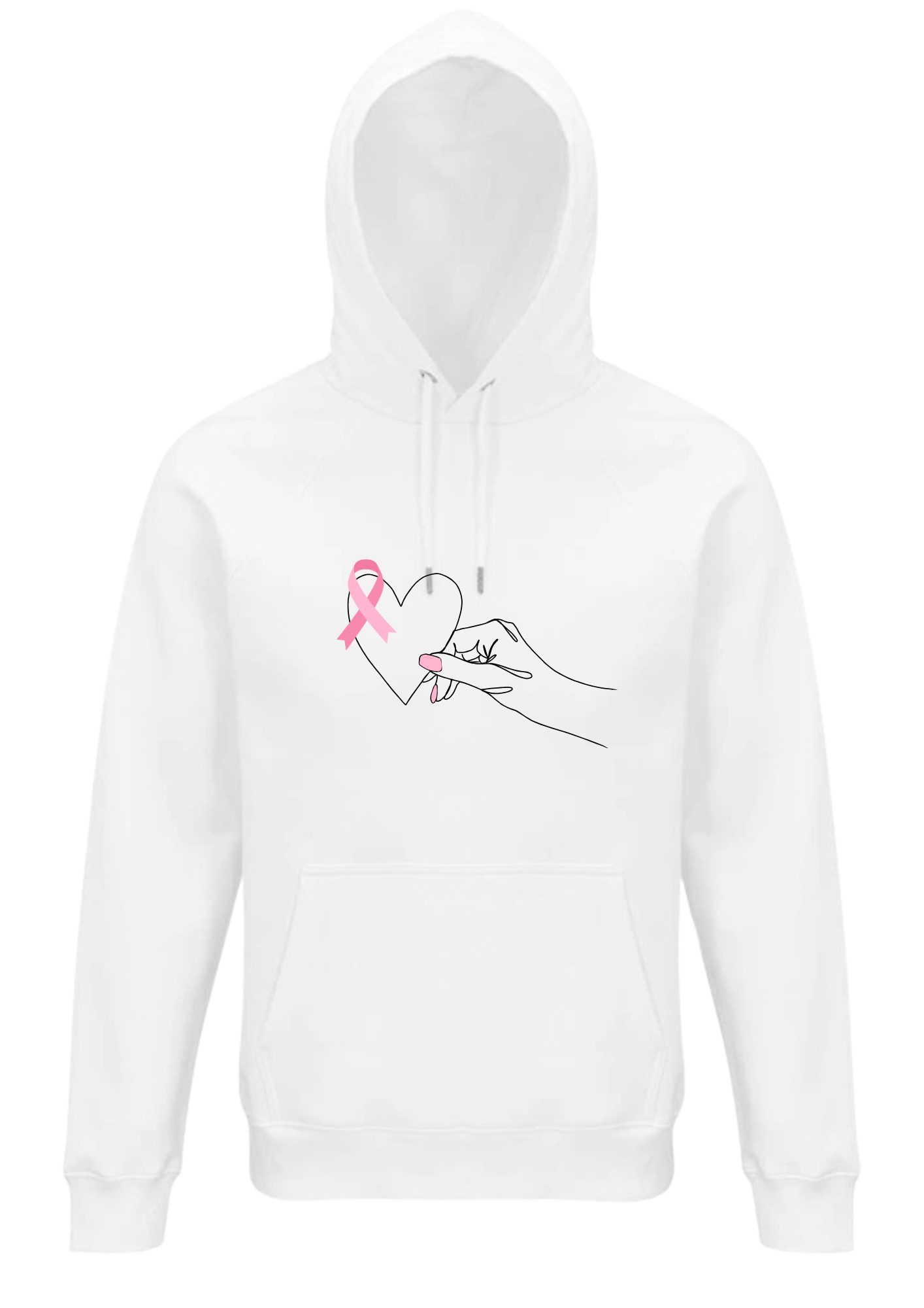 Sweat Coeur sur la main - noir – Image 2