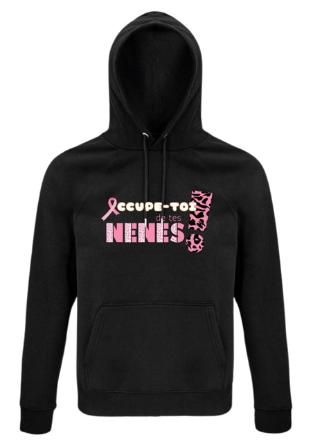 Sweat nénés léopard fushia