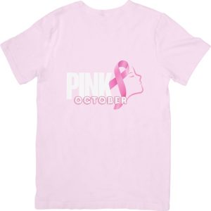 Tshirt Pink October - rose